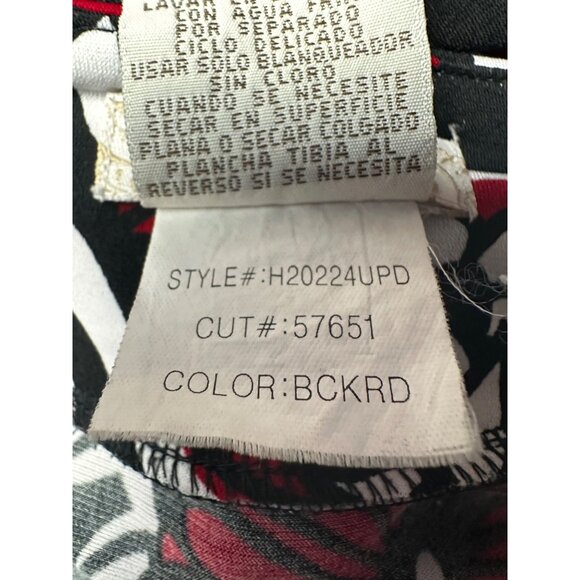 Vintage Y2K Speechless BabyDoll Top Large Black Red White Punk Fairy Grunge - Picture 7 of 9